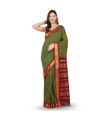 Gadwal Silk Cotton Saree